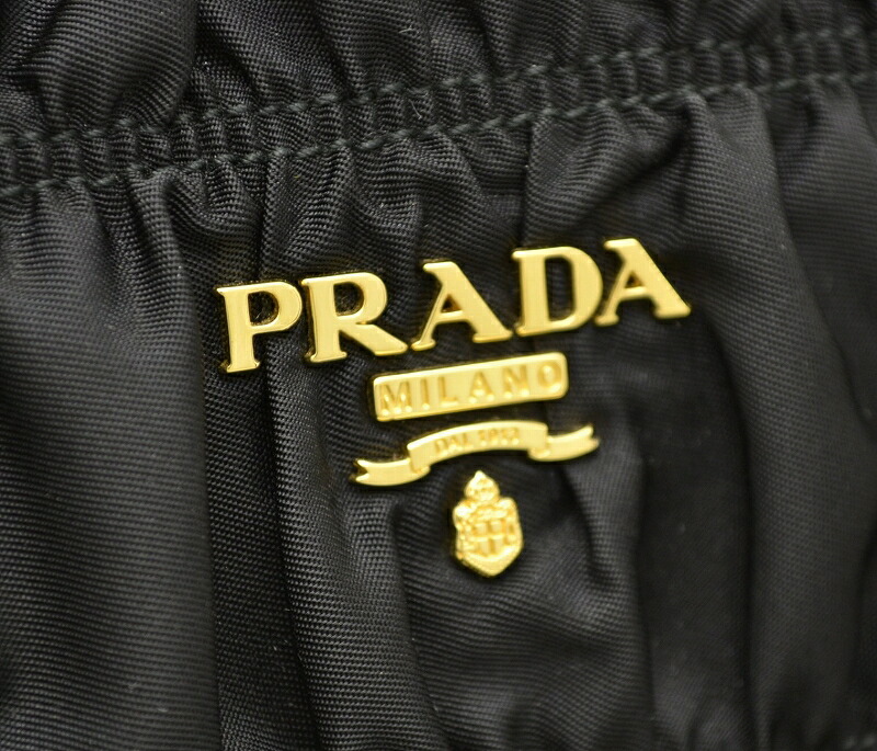 楽天市場】【バッグ】PRADA プラダ ギャザー トートバッグ ショルダー