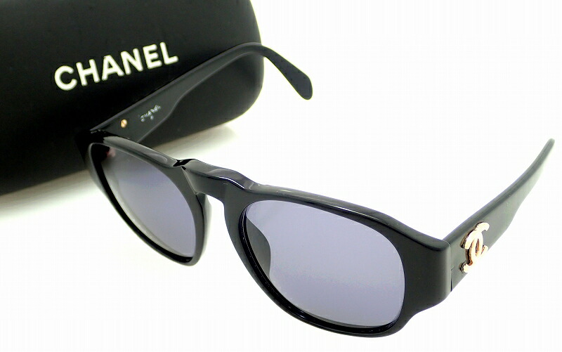 楽天市場】CHANEL シャネル サングラス ココマーク スモーク 黒