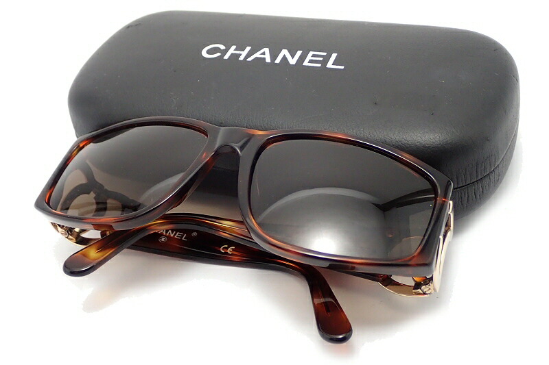 楽天市場】CHANEL シャネル サングラス ココマーク スモーク ブラウン