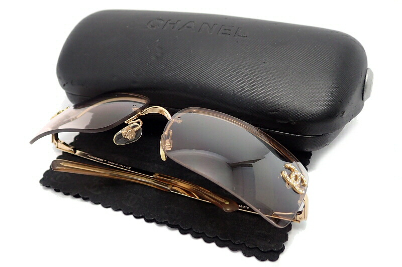 楽天市場】CHANEL シャネル サングラス ココマーク ラインストーン