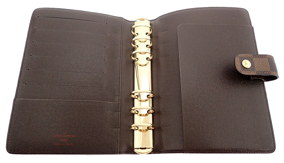 楽天市場】LOUIS VUITTON ルイ ヴィトン ダミエ アジェンダMM 手帳
