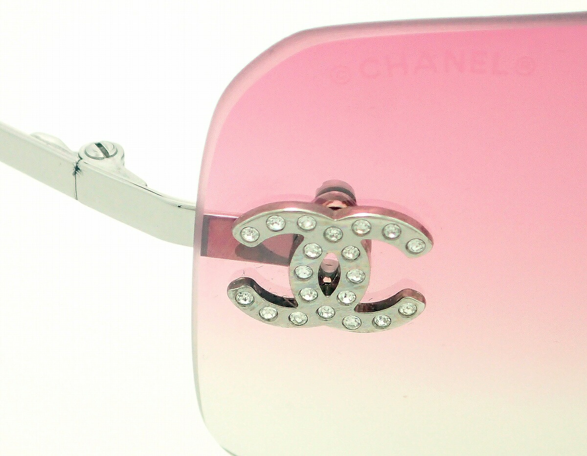 楽天市場】CHANEL シャネル サングラス ココマーク ラインストーン