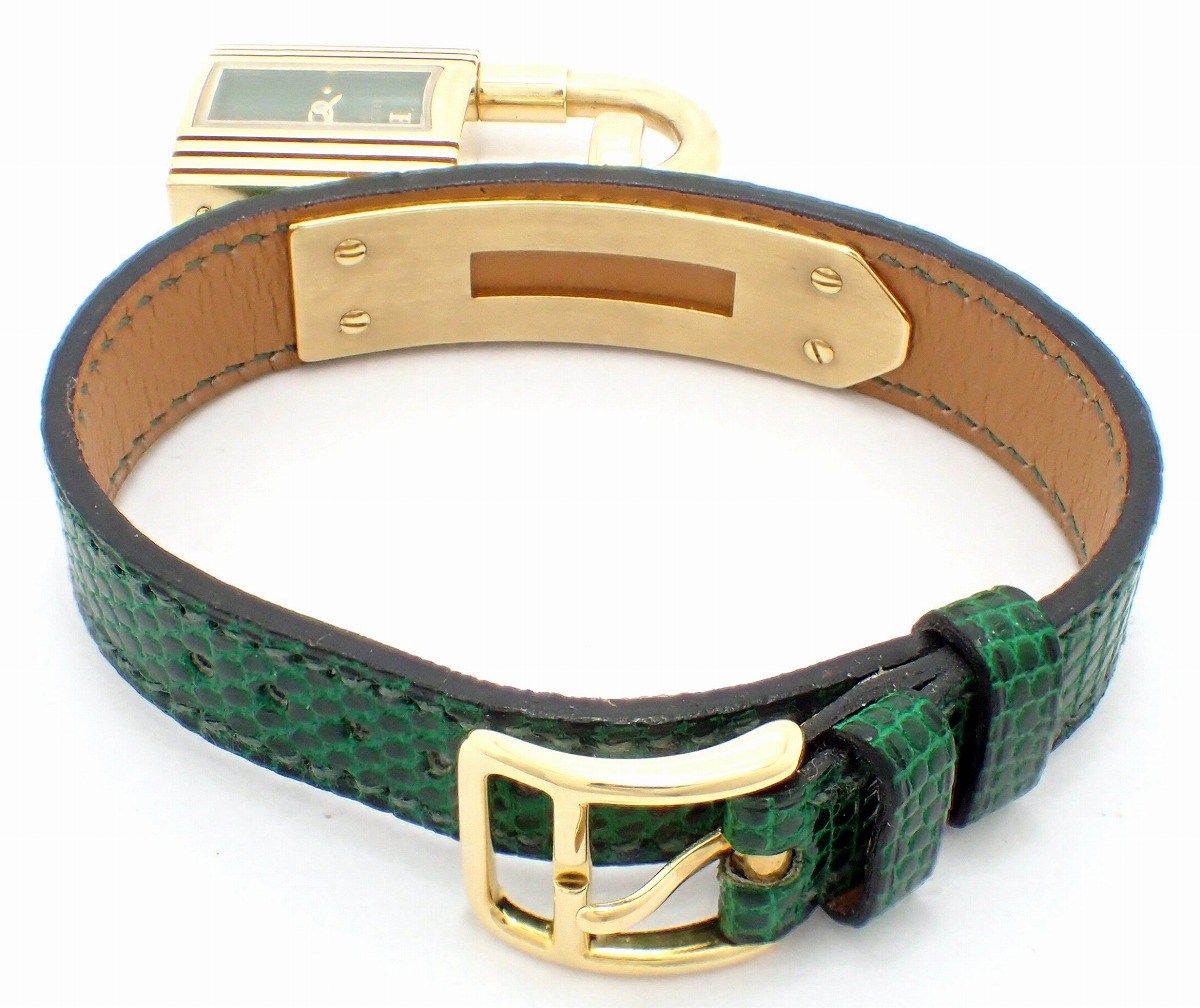 楽天市場】【ウォッチ】HERMES エルメス ケリーウォッチ ゴールド文字