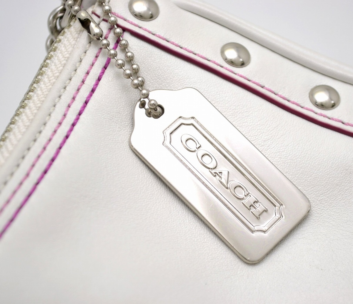 楽天市場】【バッグ】COACH コーチ ミニハンドバッグ ポーチ