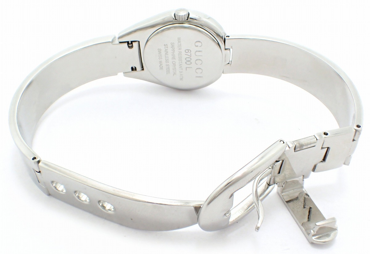 楽天市場】【ウォッチ】【新品仕上げ済】GUCCI グッチ シルバーミラー