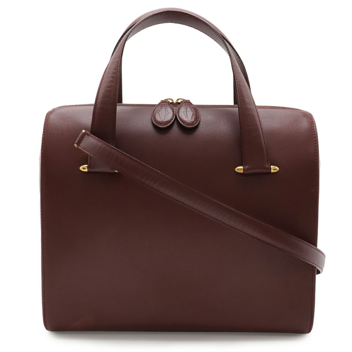 楽天市場】カルティエ マストライン レザー ハンドバッグ cartierの通販