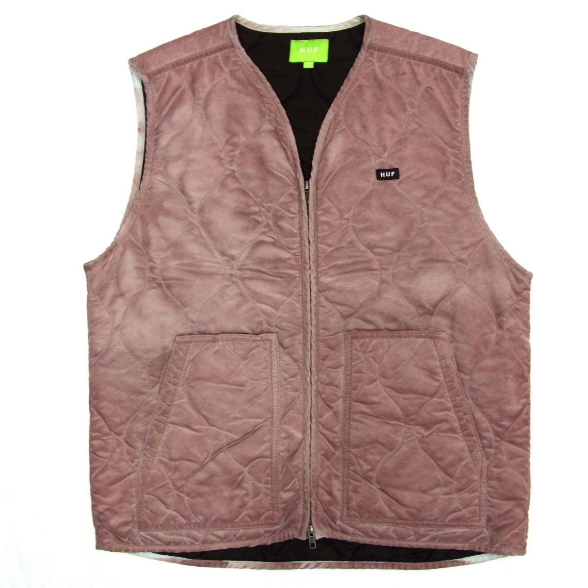 楽天市場】【中古】美品 22AW◇HUF ハフ キルティング ベスト TIE DYE