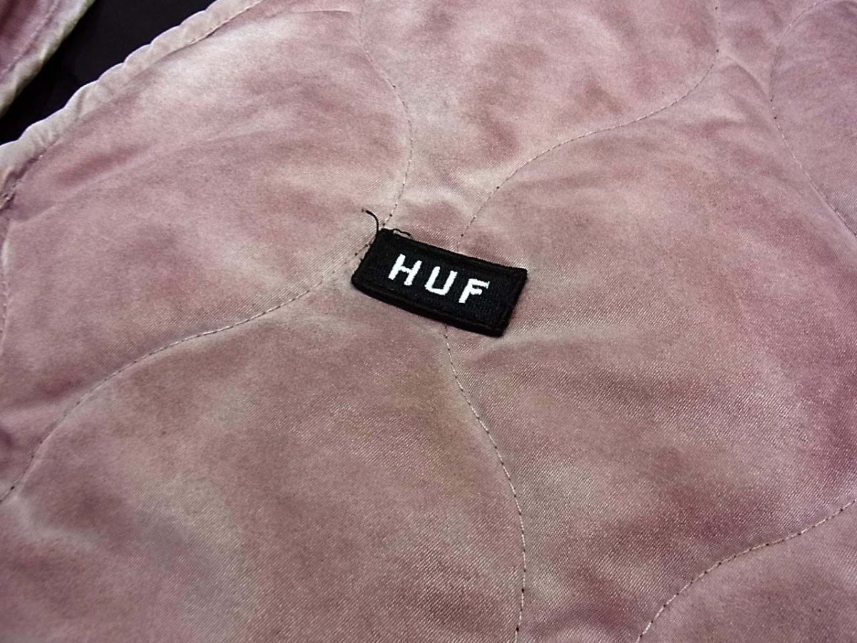 楽天市場】【中古】美品 22AW◇HUF ハフ キルティング ベスト TIE DYE