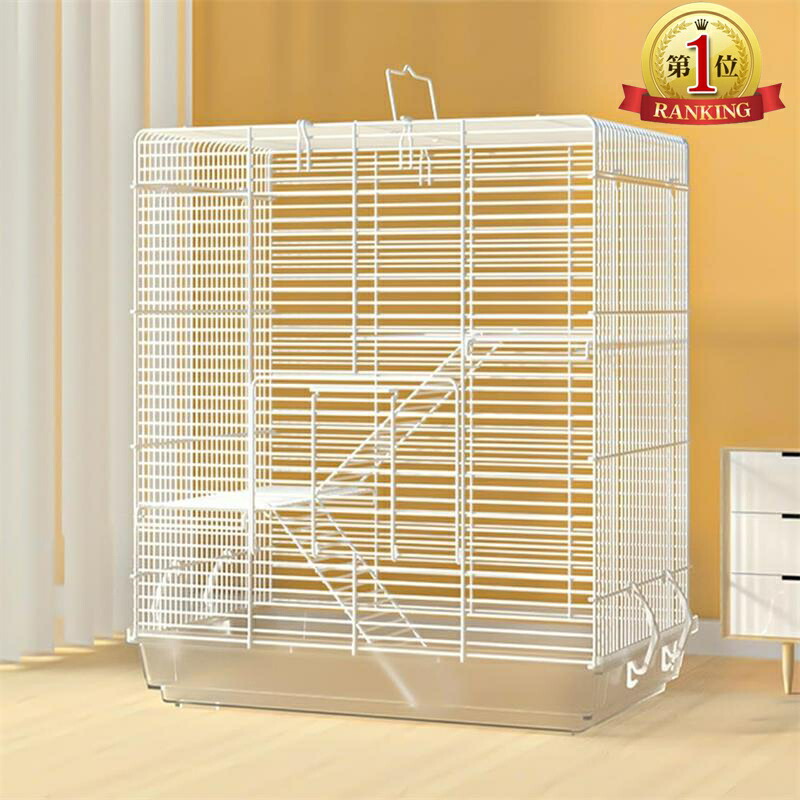 楽天市場】【楽天1位】モモンガ ケージ 大きい 3階建て フェレット