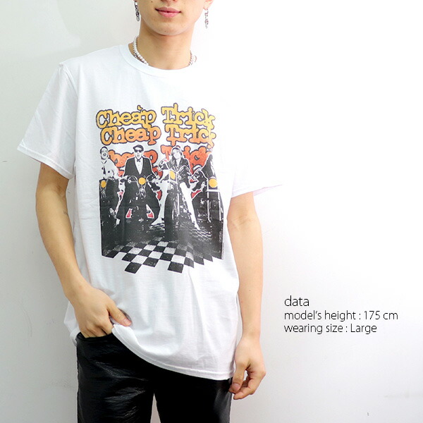楽天市場】チープ トリック【CHEAP TRICK】SS TEE BLACK WHITE CHEAP