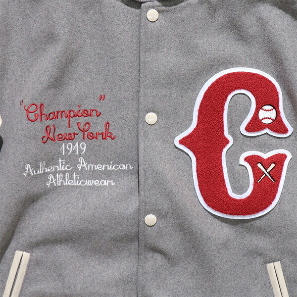 楽天市場】チャンピオン【Champion】C3-A610 ヴァーシティジャケット