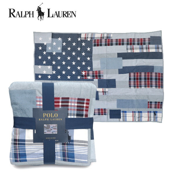 未使用RALPH 未使用 Ralph Lauren 毛布 ブランケット Qeeneサイズ