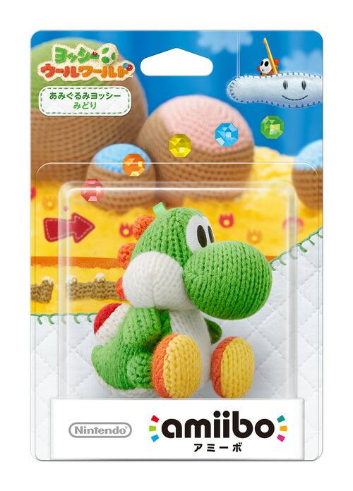 楽天ブックス: amiibo あみぐるみヨッシー みどり （ヨッシー ウール