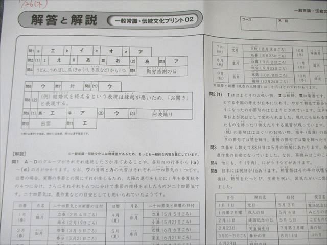 楽天市場】SAPIX サピックス 一般常識・伝統文化プリント 社会 【計6