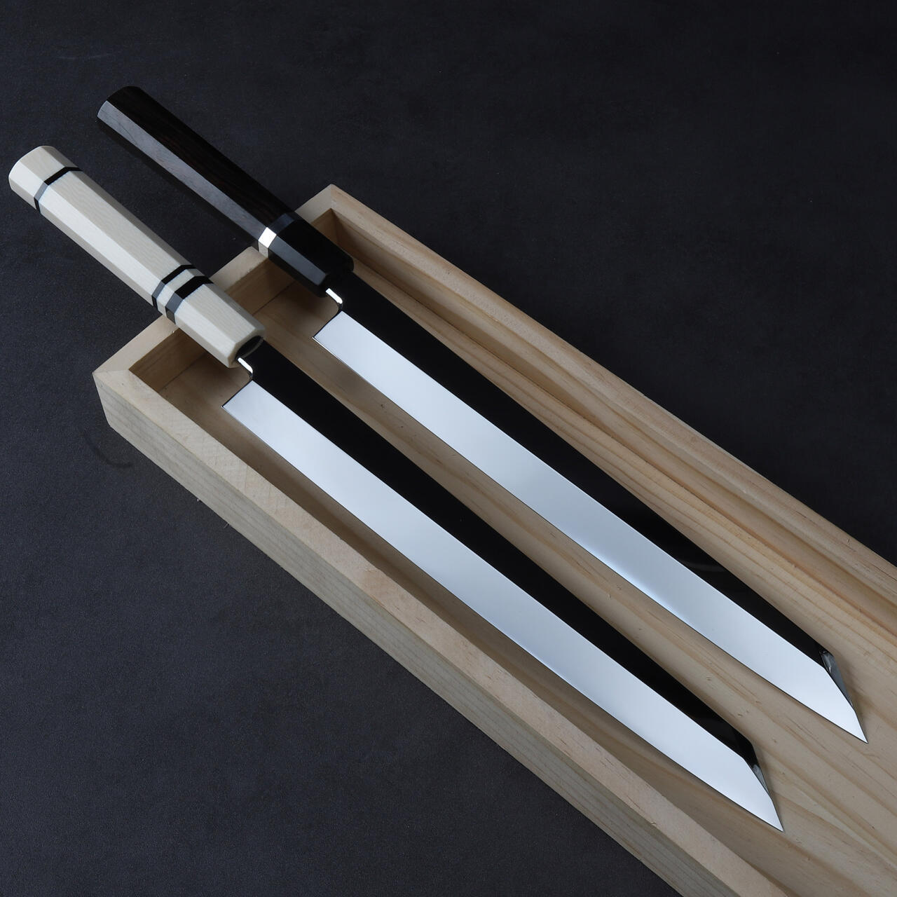 楽天市場】切付柳刃包丁 尺（刃渡り300mm）ウルトラ鏡面仕上げ 刺身