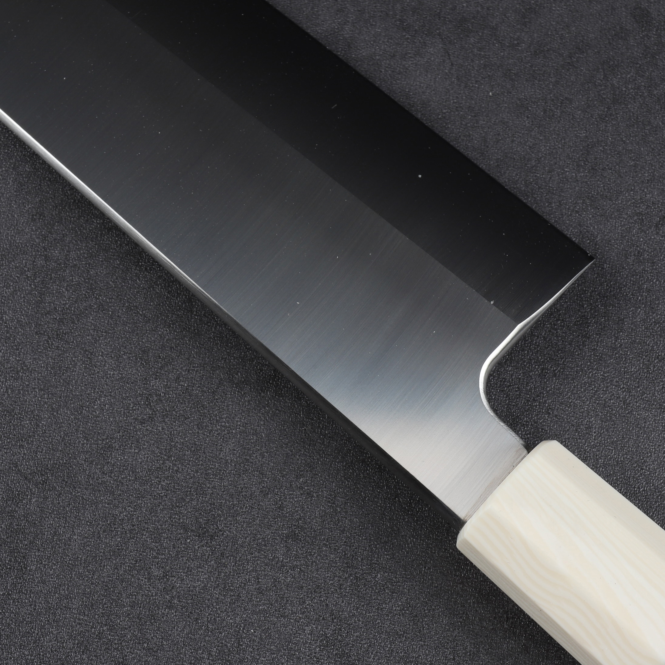 楽天市場】鎌型薄刃 8寸（刃渡り240mm） 普通表面仕上げ 本刃付け 料理