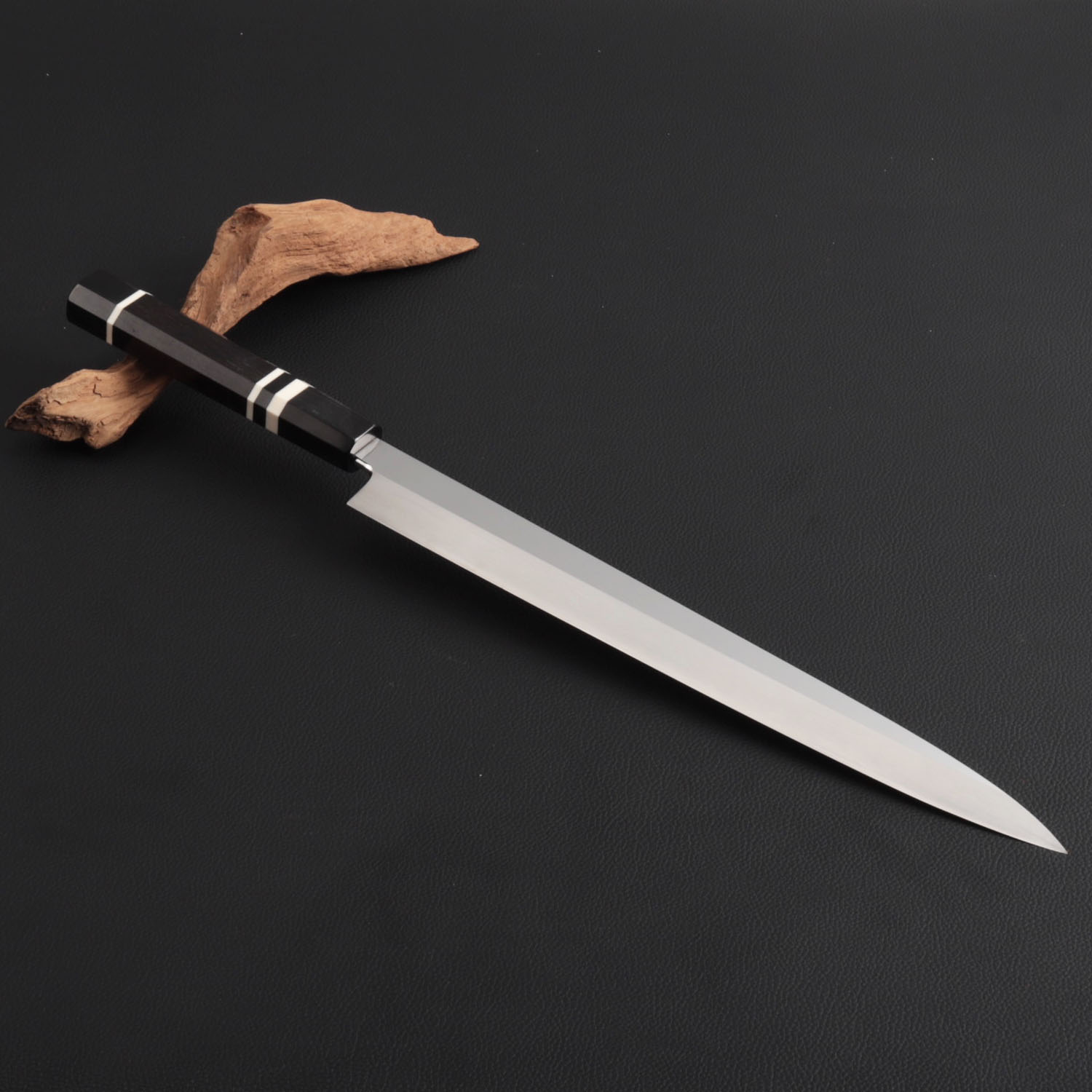 楽天市場】柳刃包丁 尺（刃渡り300mm）通常鏡面仕上げ 本刃付け 料理