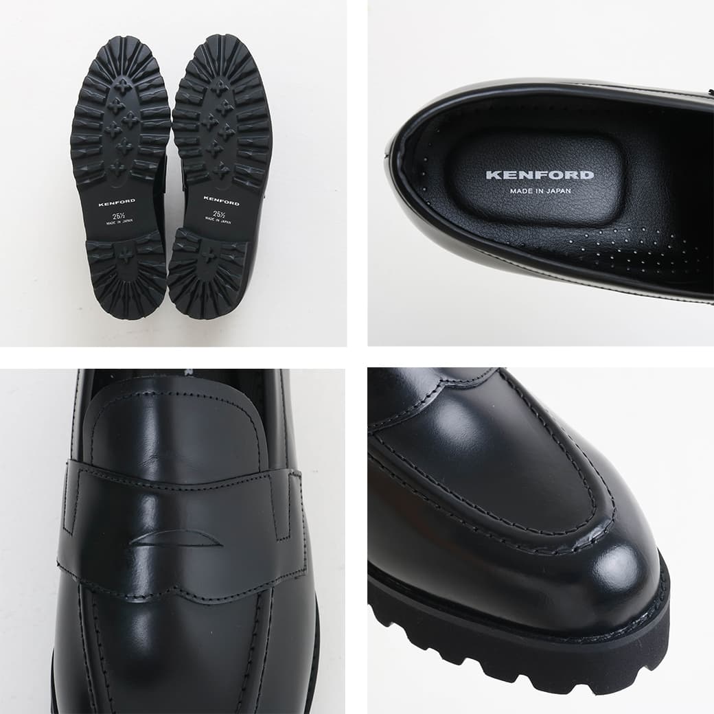 楽天市場】KENFORD ケンフォード TANK SOLE LOAFERS タンク ソール