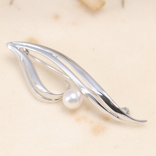 楽天市場】ブローチ（ブランドミキモト・モチーフ木の葉）（レディース