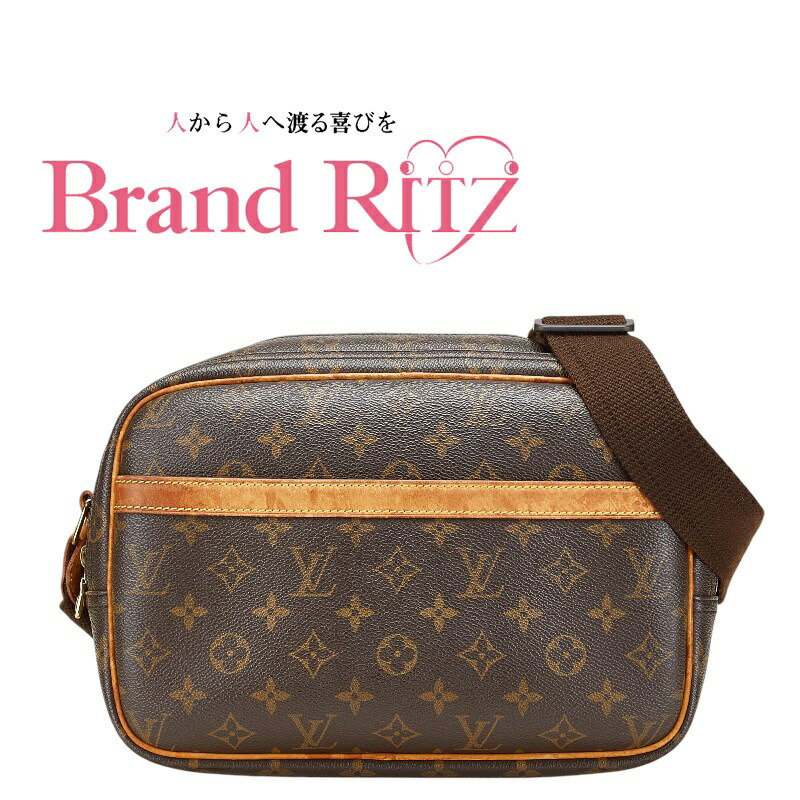 楽天市場】中古 ルイ ヴィトン モノグラム リポーターPM 斜め掛け