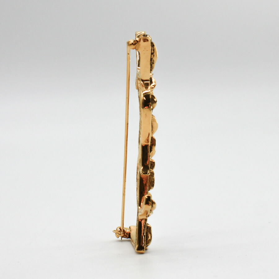 楽天市場】SAINT LAURENT サンローラン 470371 Y1500 8030 ブローチ