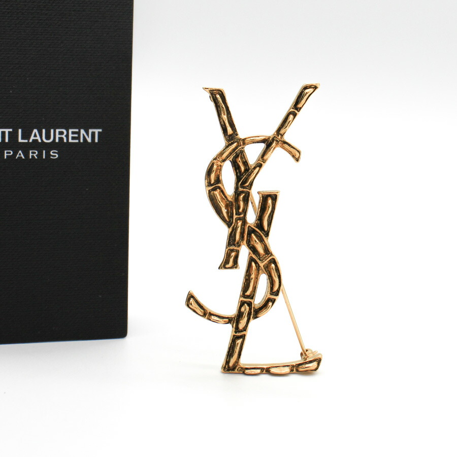 楽天市場】SAINT LAURENT サンローラン 470371 Y1500 8030 ブローチ
