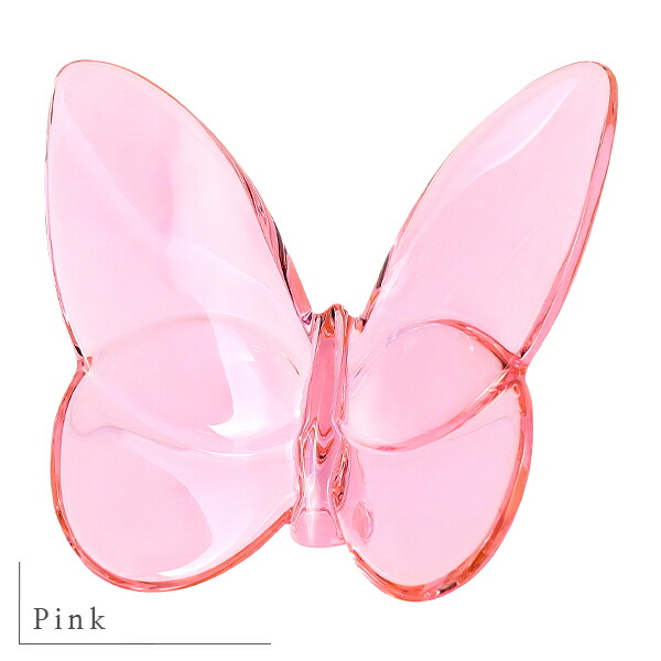 楽天市場】【新品】 バカラ フィギュア ラッキーバタフライ クリスタル