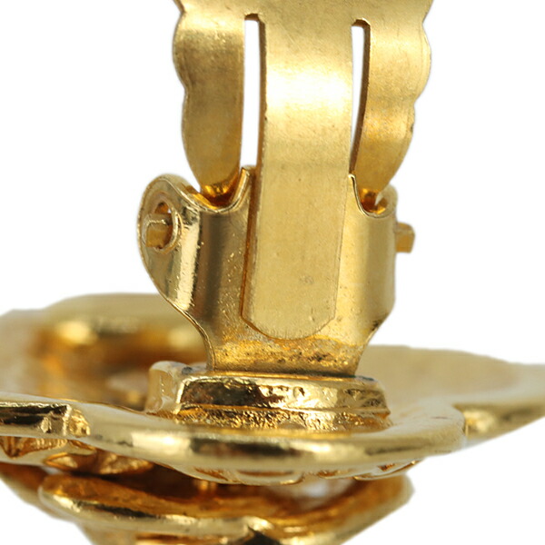 楽天市場】【ヴィンテージ】 シャネル イヤリング クローバーモチーフ