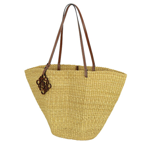 楽天市場】【超美品】 ロエベ トートバッグ シェル バスケットバッグ