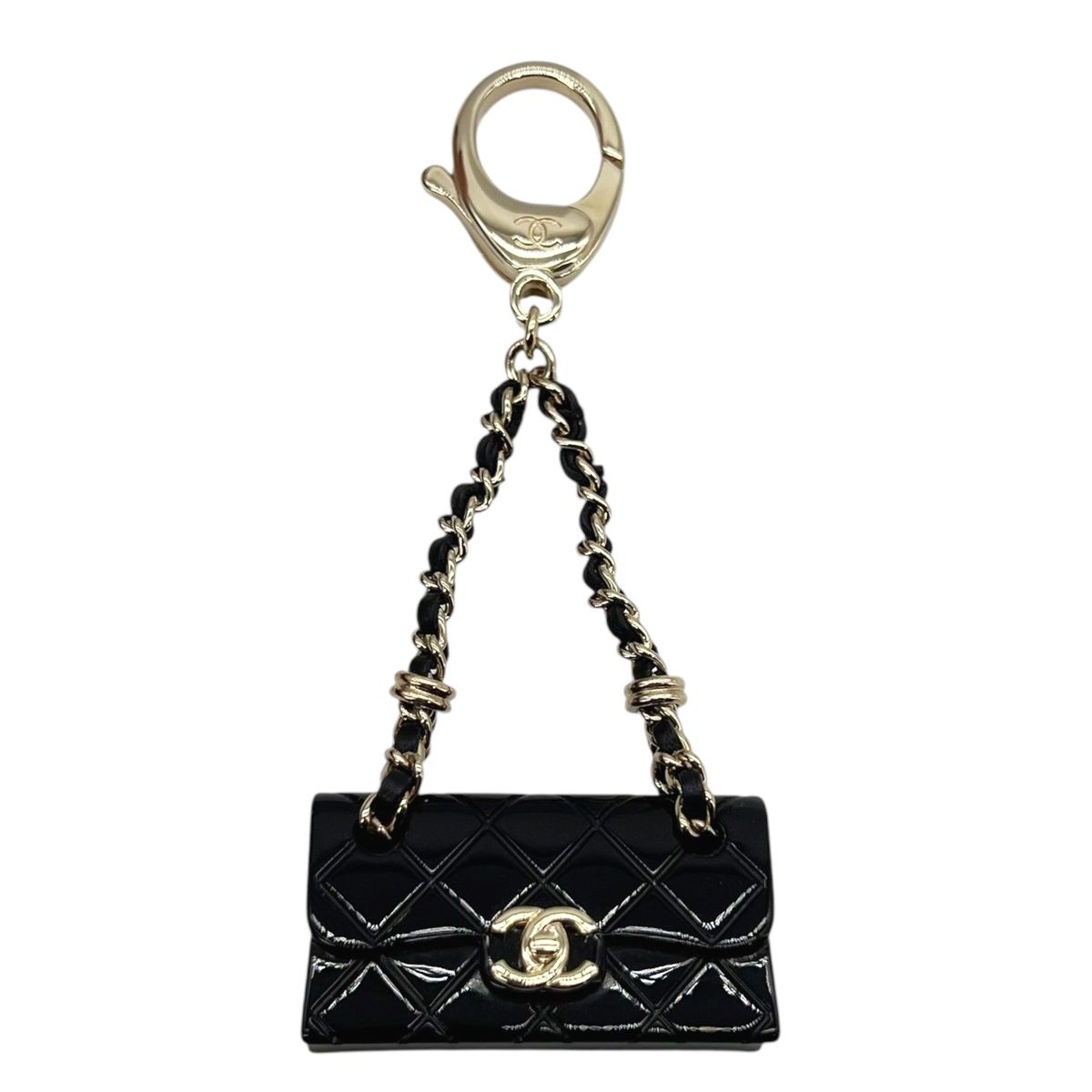 楽天市場】【中古】 CHANEL シャネル キーホルダー マトラッセ バッグ