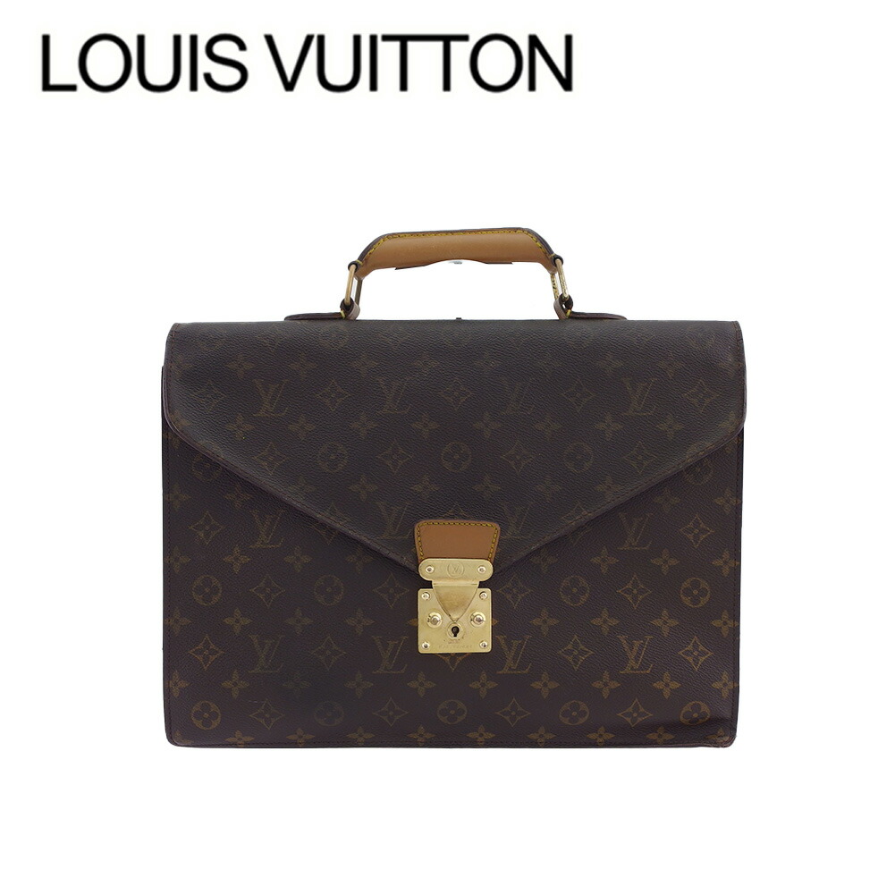 楽天市場】ヴィトン M53331 モノグラム 書類カバン コンセイエの通販