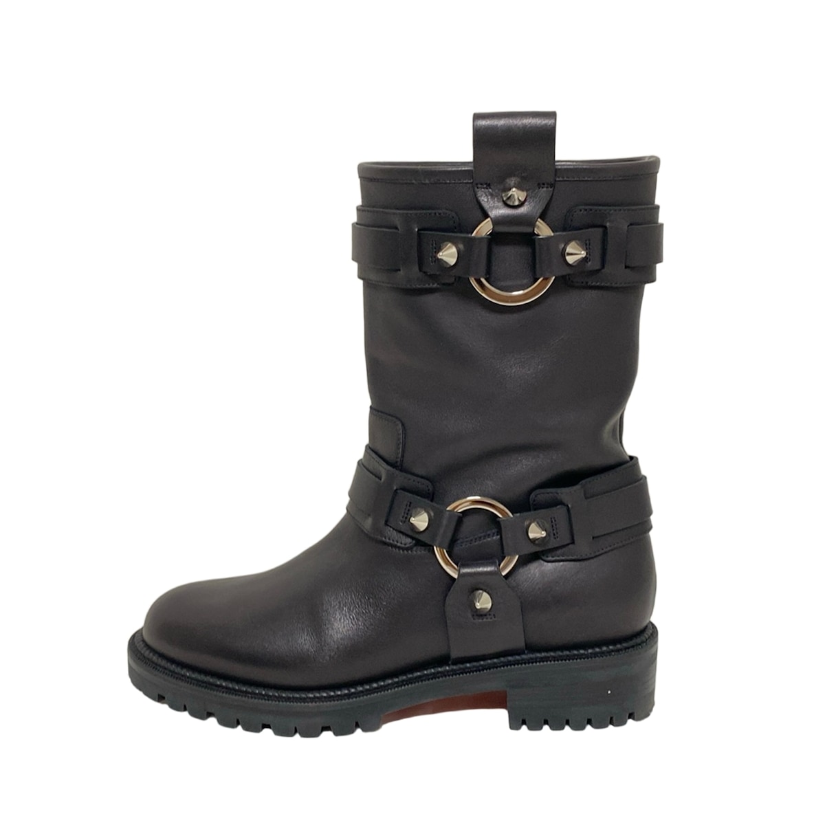 楽天市場】スタッズ（ブランドクリスチャンルブタン）（ブーツ