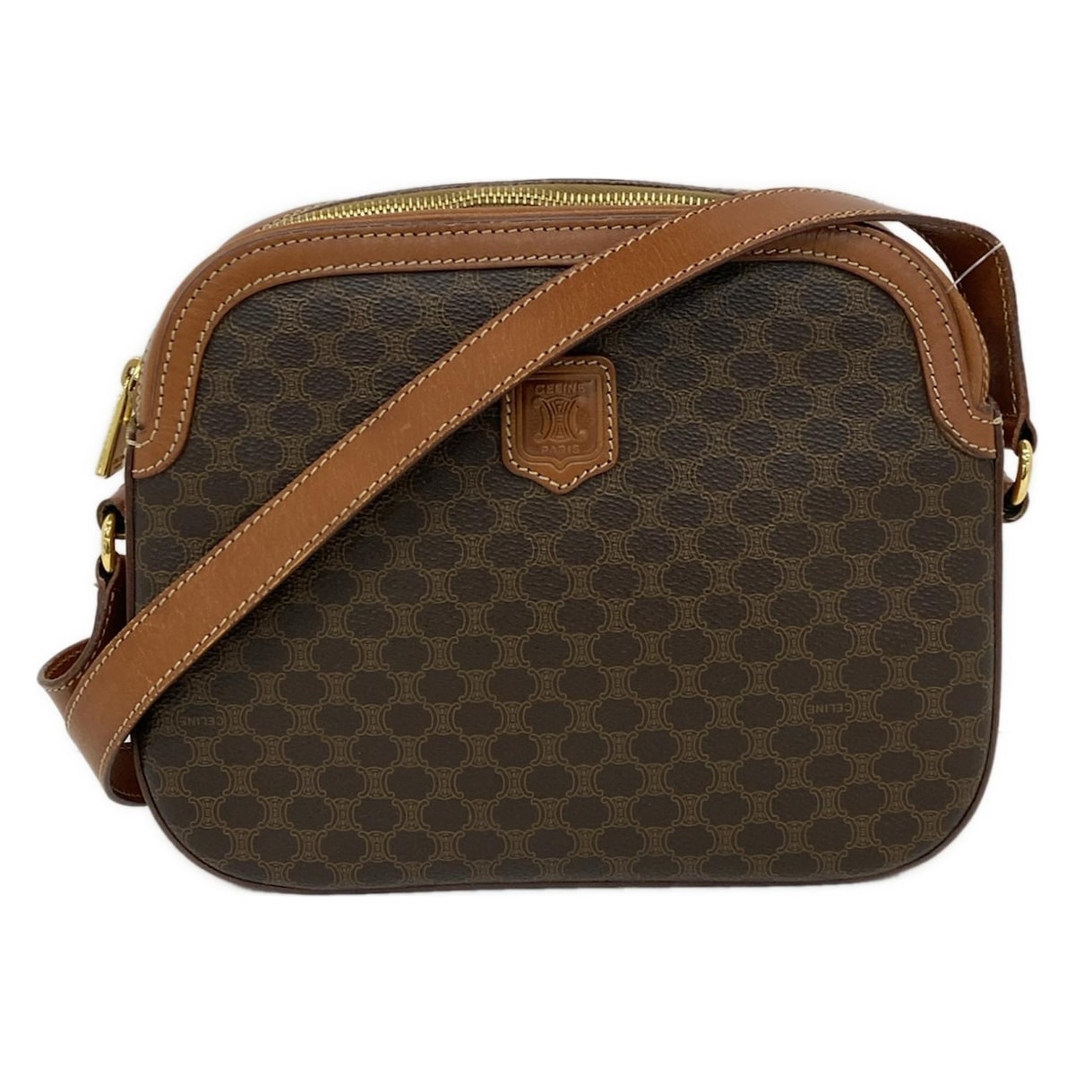 楽天市場】セリーヌ マカダム柄（カラーブラウン）（ショルダーバッグ