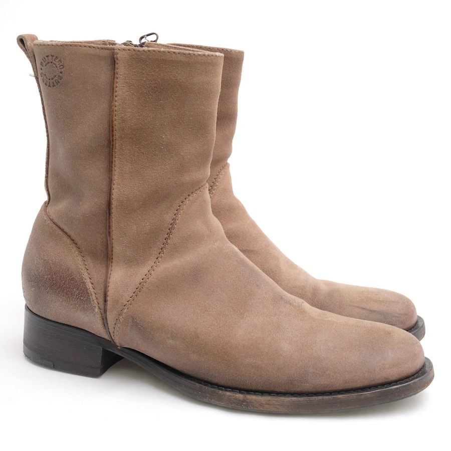 楽天市場】BUTTERO サイドジップブーツ ブッテロ B1117 BROKE 牛革