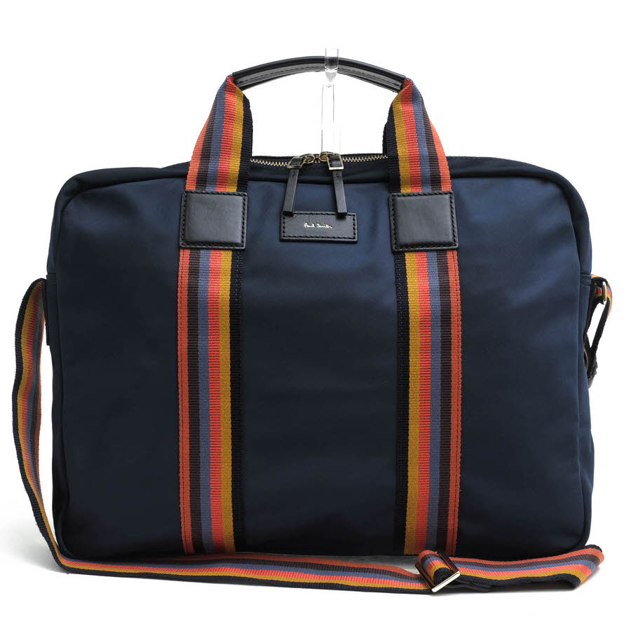 楽天市場】ポールスミス（カラーネイビー）（ビジネスバッグ・ブリーフ