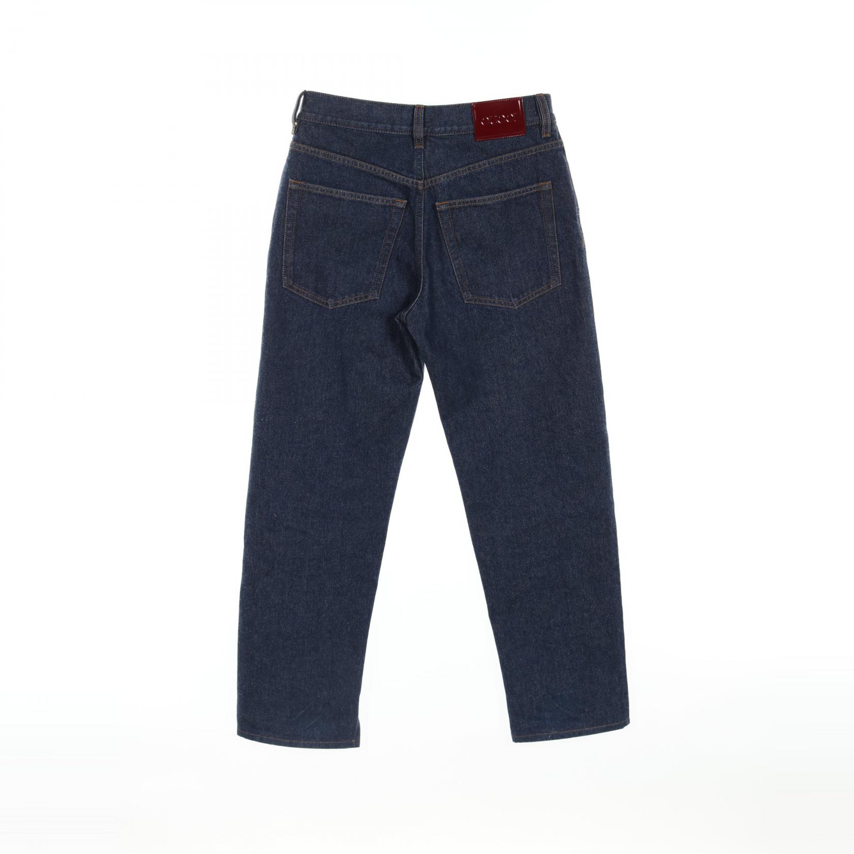 楽天市場】グッチ GUCCI GUCCIラベル デニムパンツ 衣料品 ボトムス