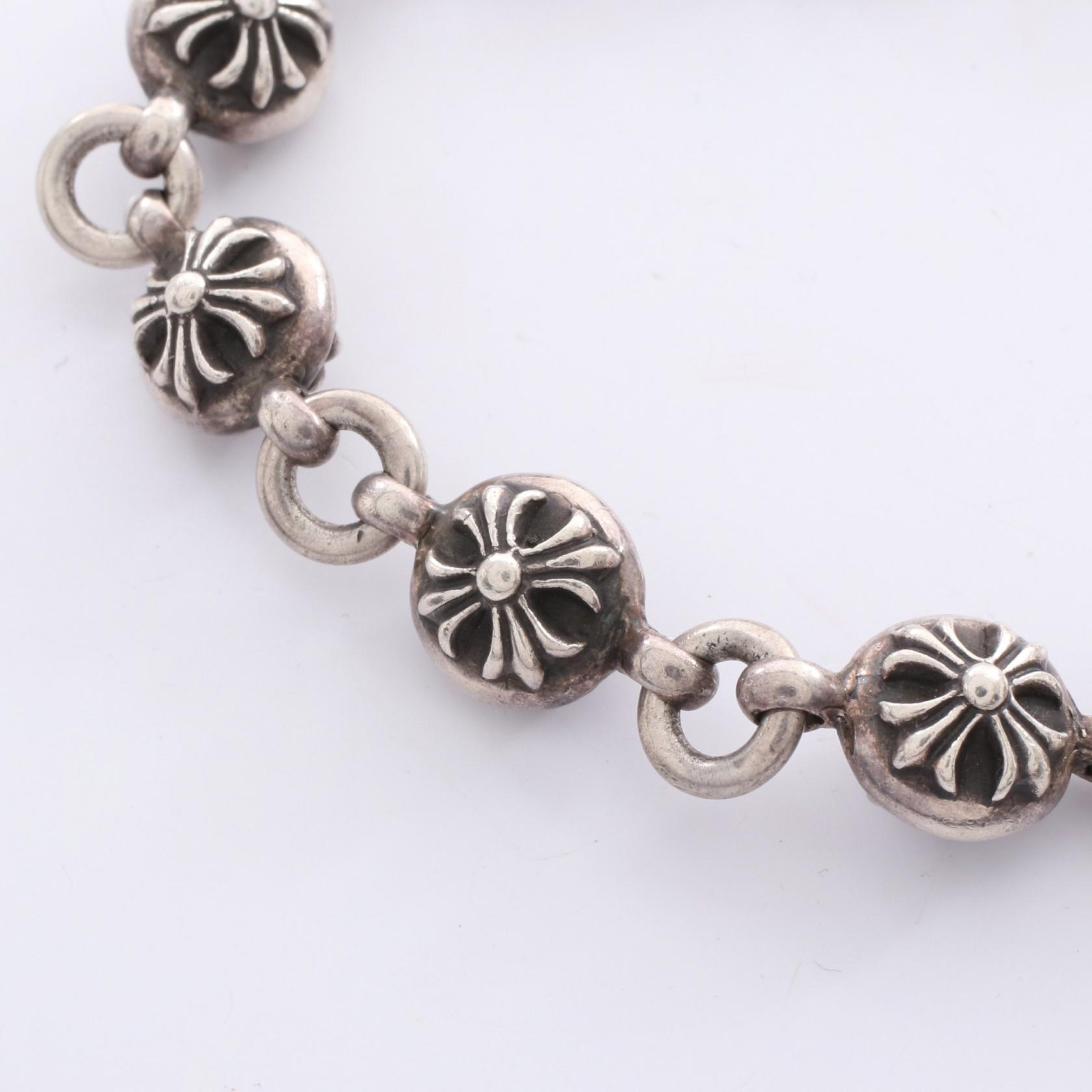 楽天市場】クロムハーツ CHROME HEARTS クロスボール ブレスレット