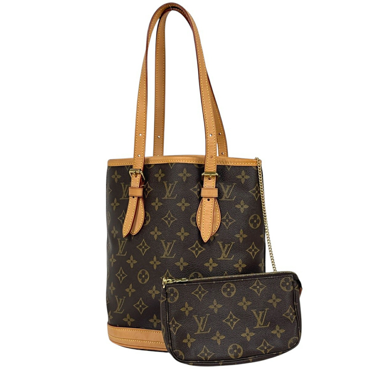 楽天市場】ルイ ヴィトン モノグラム バケットpmの通販