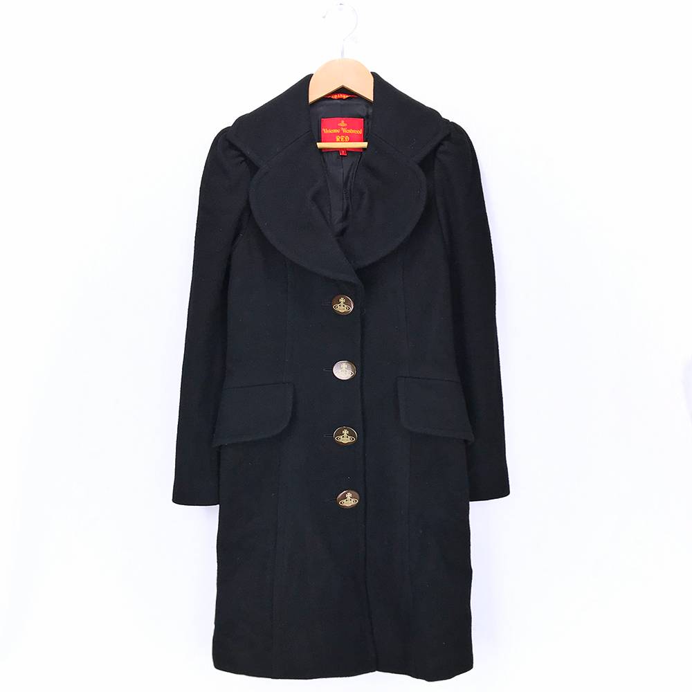 楽天市場】vivienne westwood ロングコート サイズ表記2 ブラック