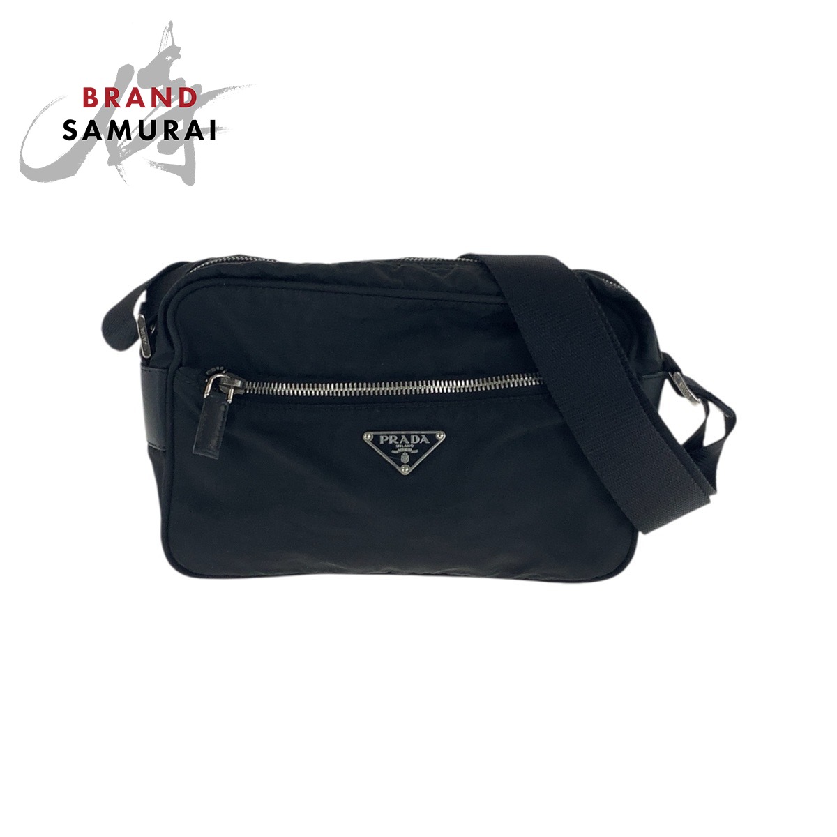 楽天市場】PRADA プラダ テスート 三角ロゴプレート ブラック 黒