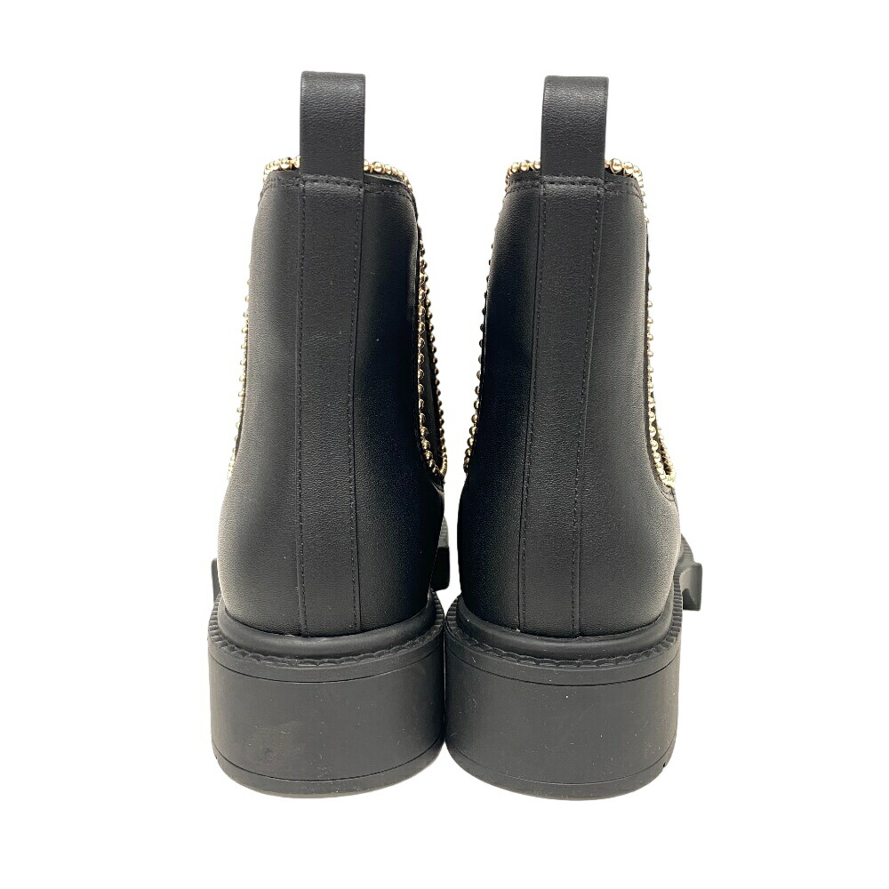 楽天市場】COACH/コーチ LEVY LTHR BOOTIE サイドゴアブーツ 371/2