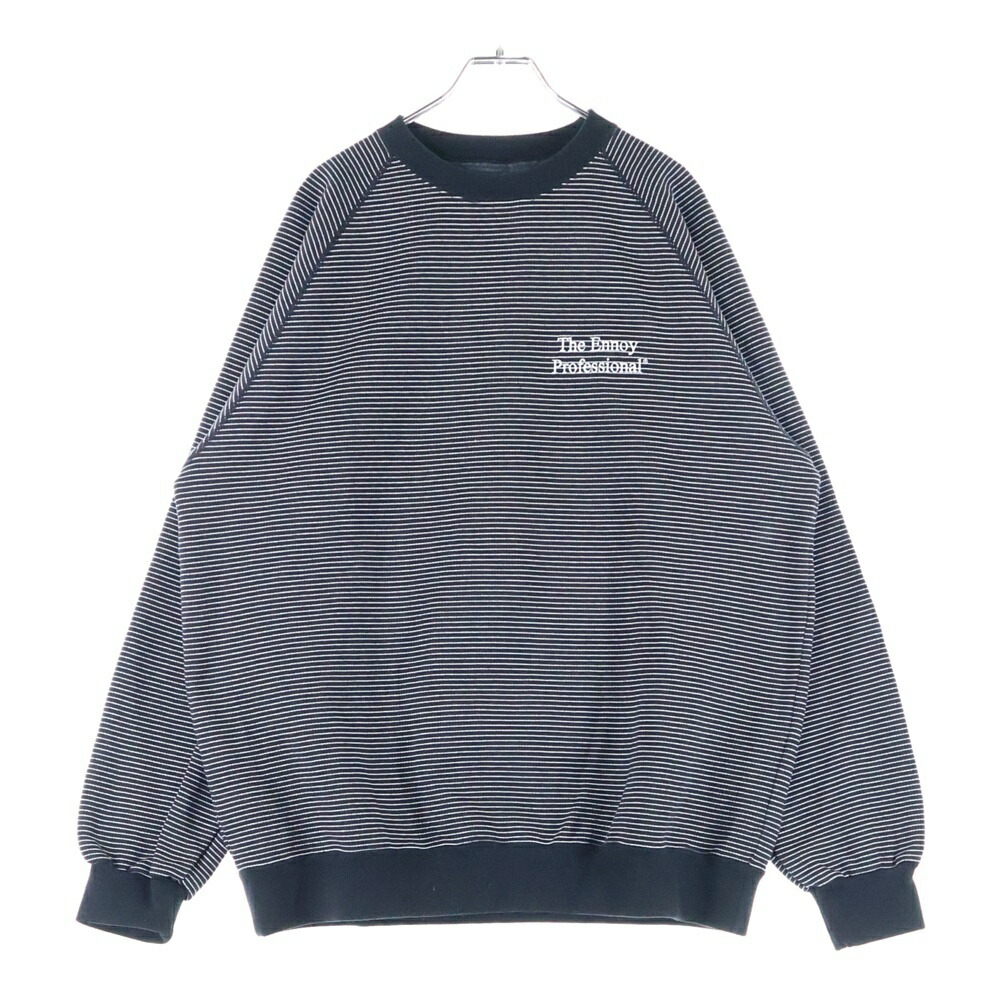 楽天市場】ENNOY(エンノイ) サイズ:M 24AW BORDER CREW