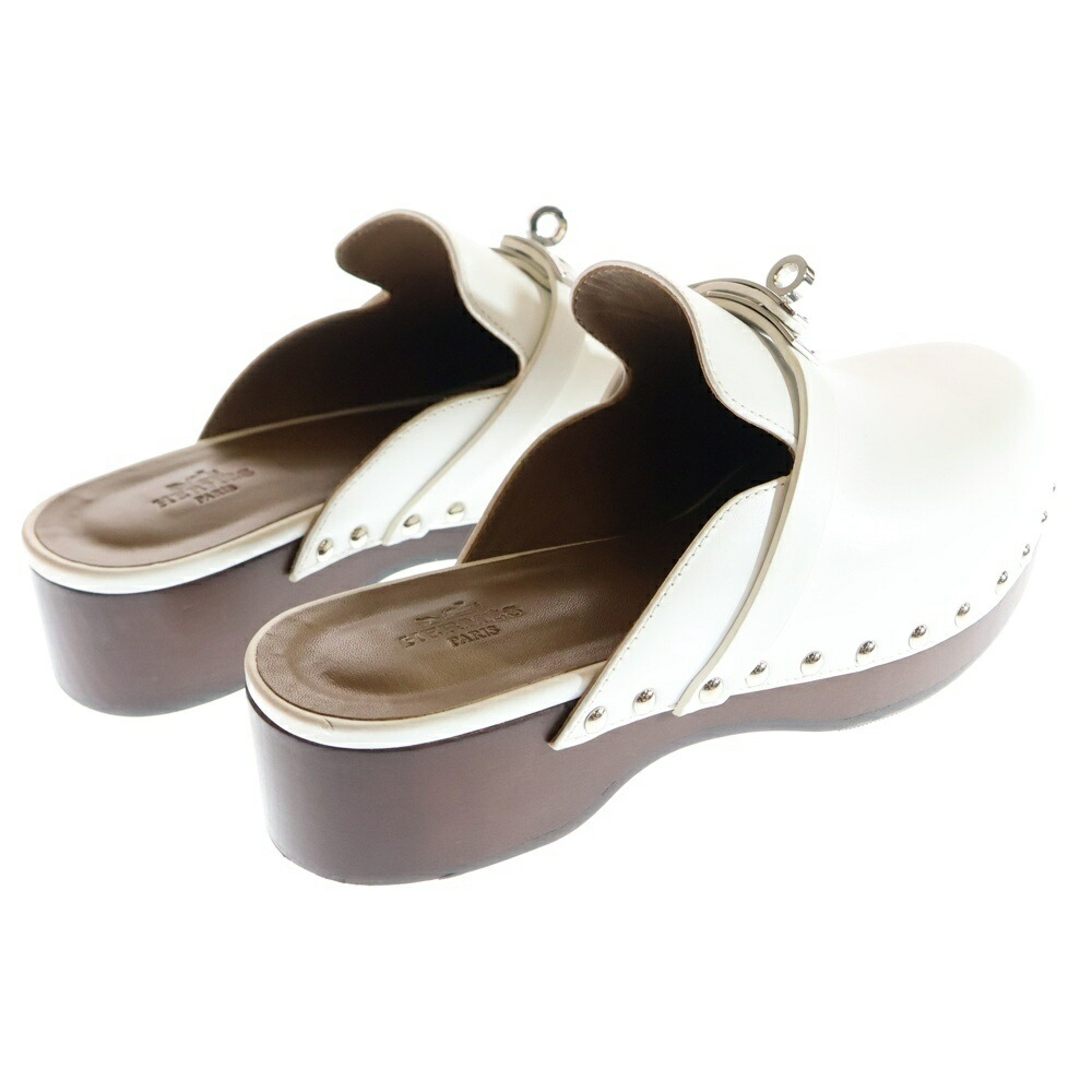 楽天市場】HERMES(エルメス) サイズ:37 カルロッタ ケリー レザー サボ