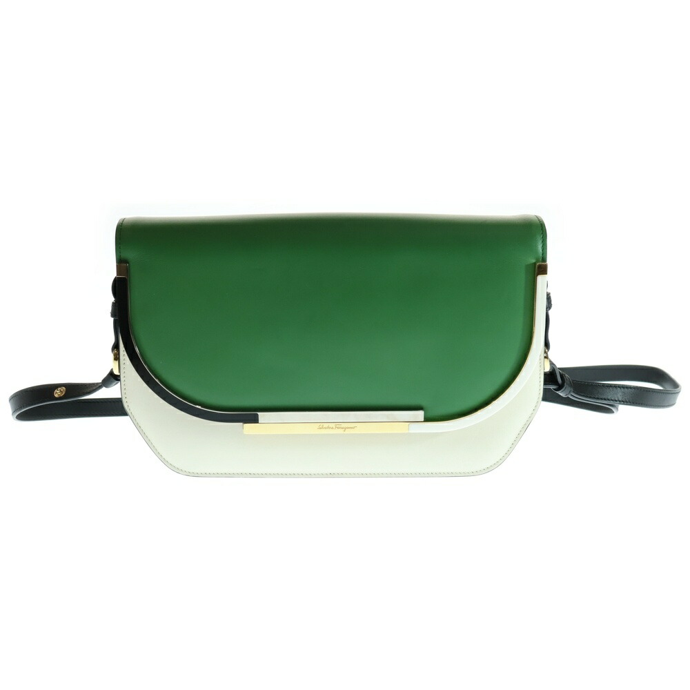 楽天市場】グリーン（ブランドフェラガモ）（ショルダーバッグ