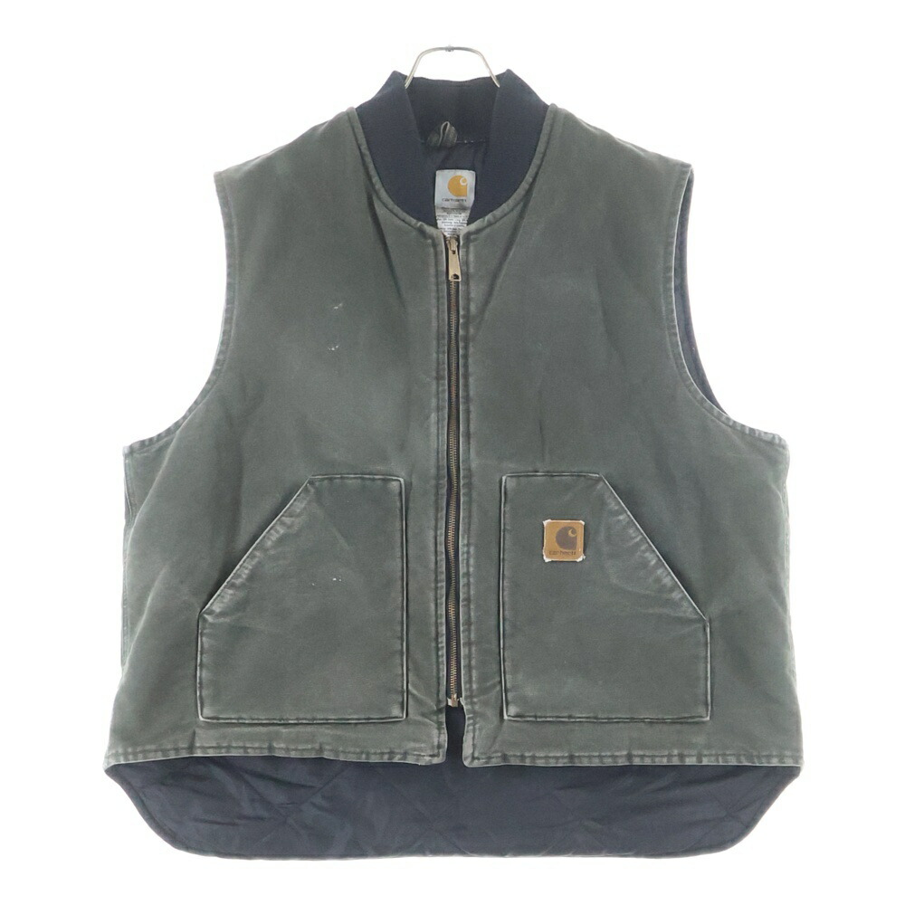 楽天市場】カーキ（ブランドカーハート）（ベスト・ジレ｜トップス