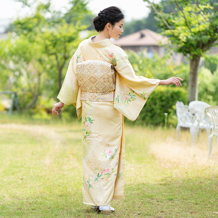 楽天市場】【レンタル】高級正絹 訪問着 フルセットレンタル 訪問着