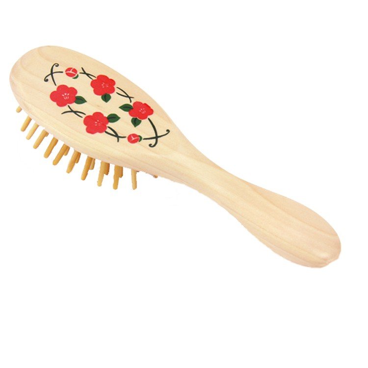 楽天市場】つげ櫛 日本製 木製 | ヘアブラシ くし プラシつげピン付