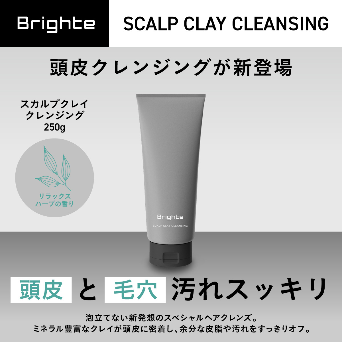 楽天市場】【公式】ブライト スカルプクレイクレンジング / Brighte
