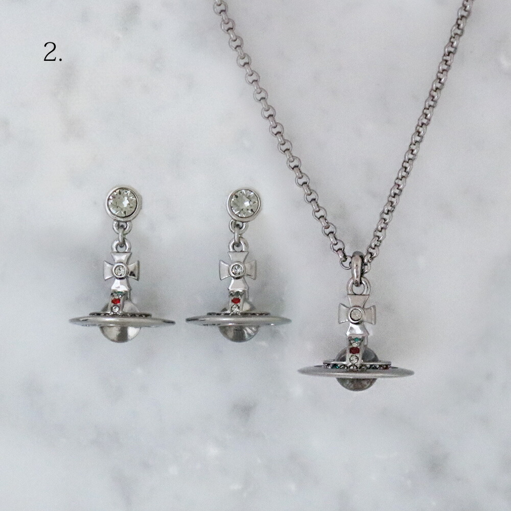 楽天市場】ヴィヴィアンウエストウッド ネックレス ピアスセット