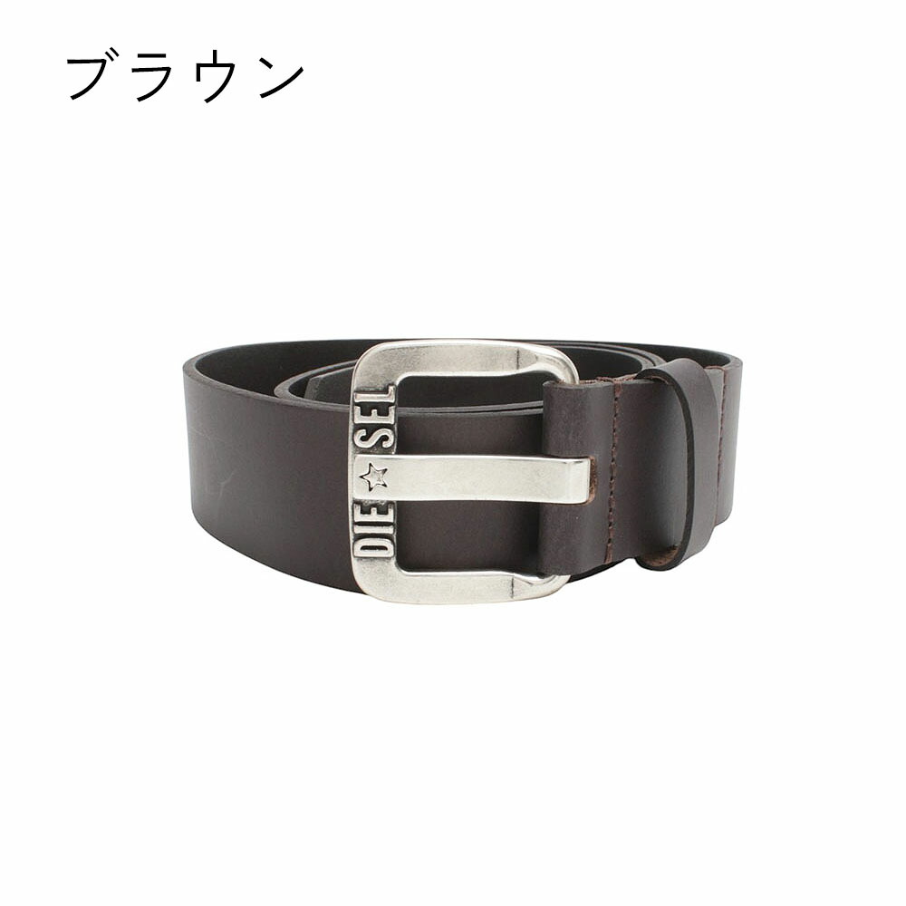 楽天市場】ディーゼル DIESEL ベルト メンズ Dロゴプラーク レザー 本